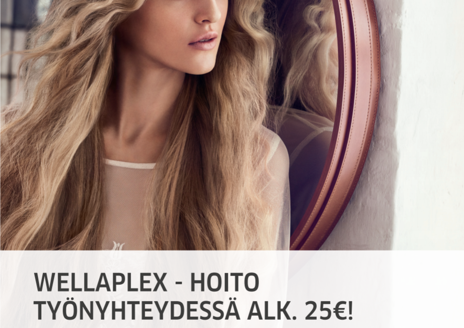 Wellaplex-hoito vahvistaa ja korjaa hiuksiasi tehokkaasti!