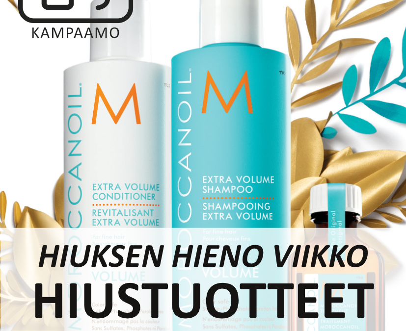 HIUKSEN HIENO VIIKKO: TUOTTEET -40%!