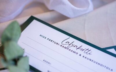 Kauneushoitolan lahjakortit -10% & kasvohoito arvonta!🌸